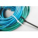 HT2C710 პლასტმასის ხამუთი შავი 4.8 x 200 mm, 100 pcs, Black