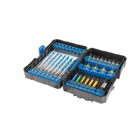 HT1S801 ძალისმიერი თავაკების ნაკრები 35 pcs. Impact Bits set