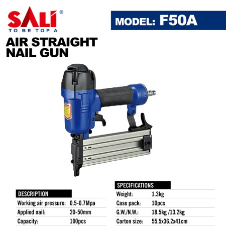 ჰაერის ლურსმნის დასარტყმელი 20-50MM Q0200050-F50A SALI