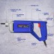 ელექტრო ბეტონის ვიბრატორი 59MM/700W P212335B SALI