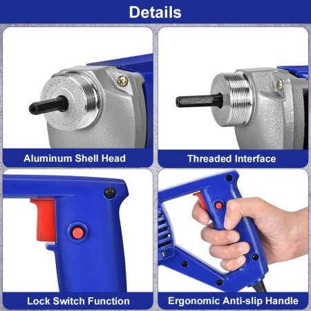 ელექტრო ბეტონის ვიბრატორი 59MM/700W P212335B SALI