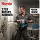 ელექტრო პერფორატორი Ronix-2733 32mm, 6J, 1500w SDS-PLUS