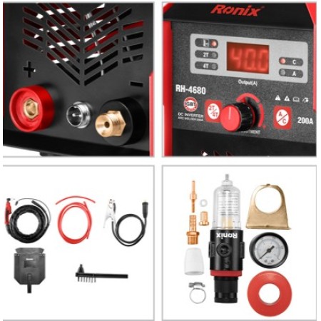 პლაზმური ჭრის აპარატი RONIX RH-4680 40A